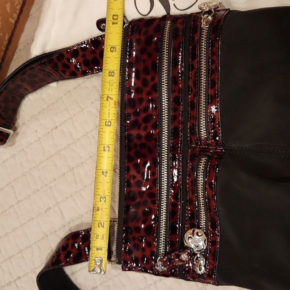 NWOT Stunning Brighton leopard Crossbody Bag, Box & Cloth Dust Cover - Picture 11 of 15